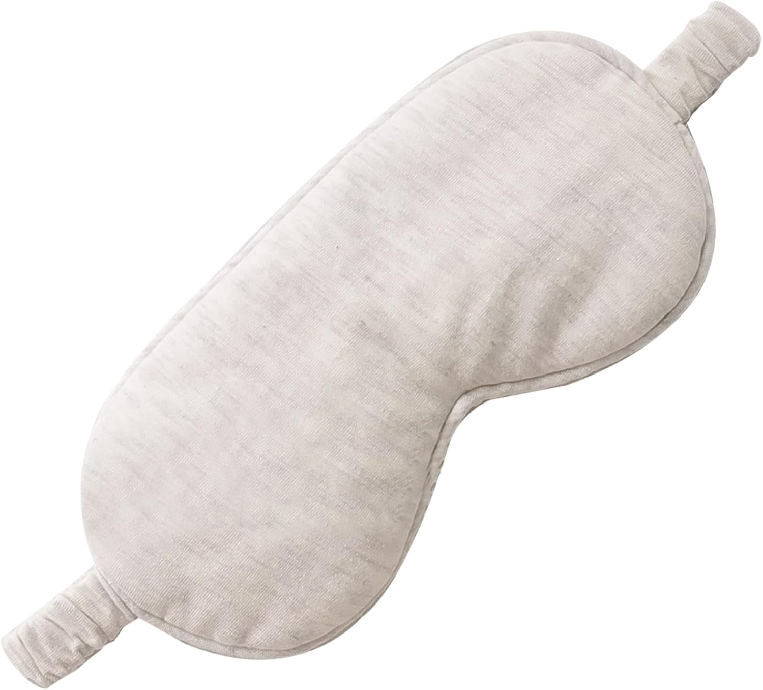 Beige lightweight cotton sleep mask